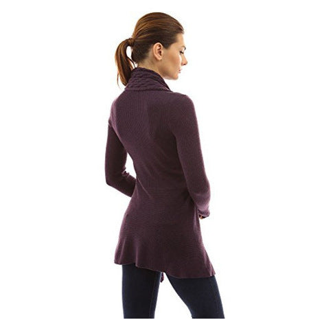 Cardigan Tricoté à Lacets