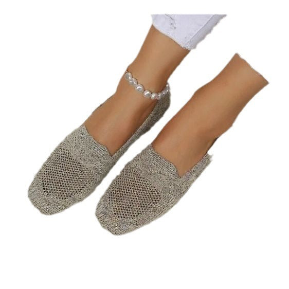Mocassins légers en maille respirante