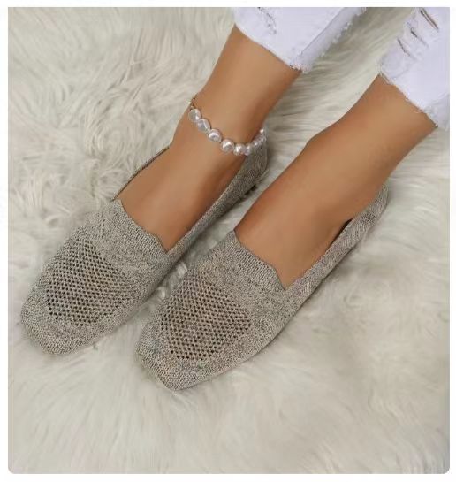 Mocassins légers en maille respirante