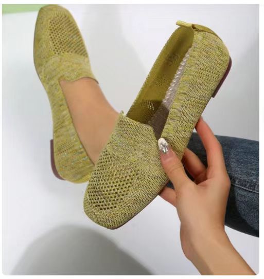 Mocassins légers en maille respirante