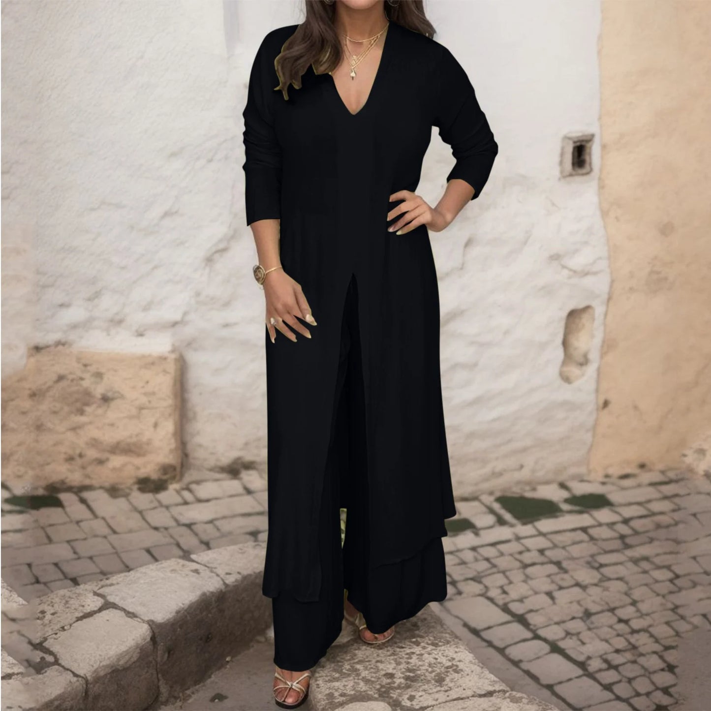 Top Long et Pantalon