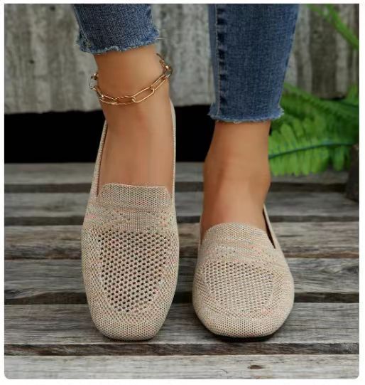 Mocassins légers en maille respirante