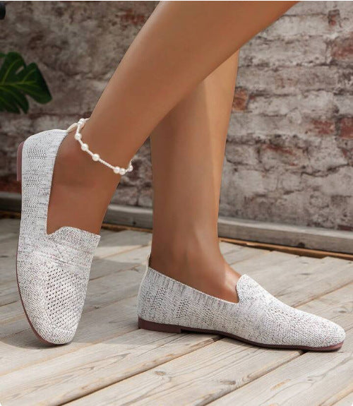 Mocassins légers en maille respirante