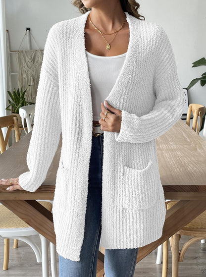 Cardigan en Velours pour Femme