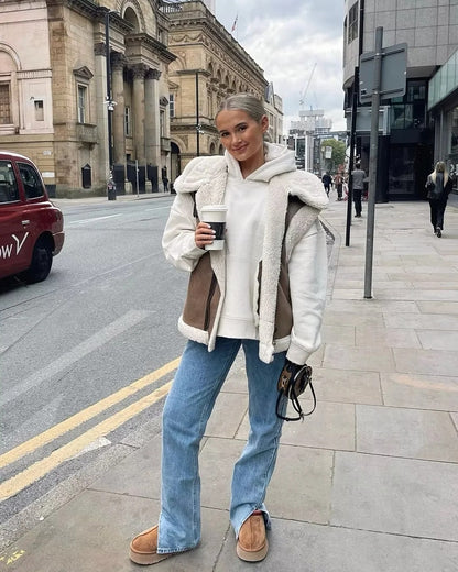 Gilet Sherpa Sans Manches