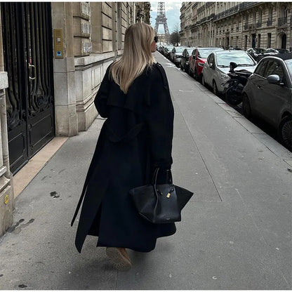 Manteau Élégance Noire